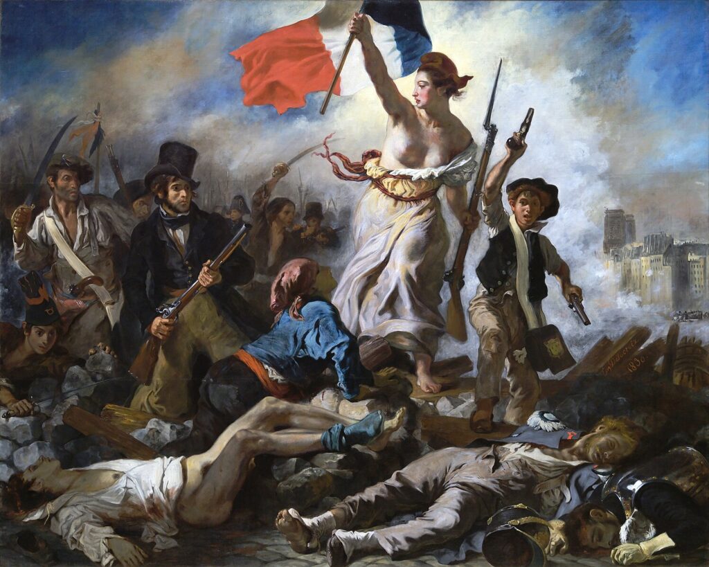 Tableau "La liberté guidant le peuple"