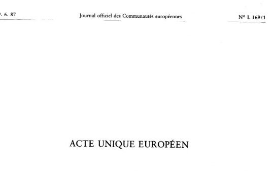 Acte Unique Européen