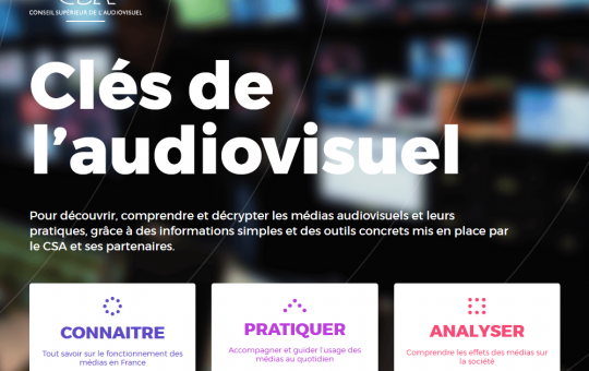 Logo clés de l'audiovisuel