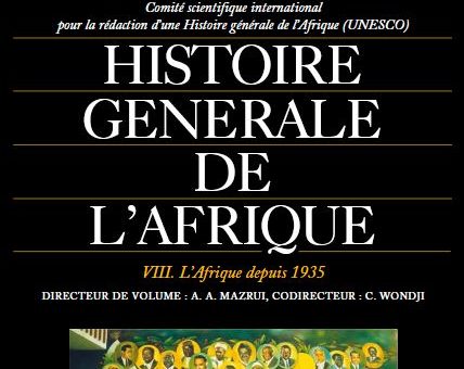 Couverture livre Histoire générale de l'Afrique (UNESCO)