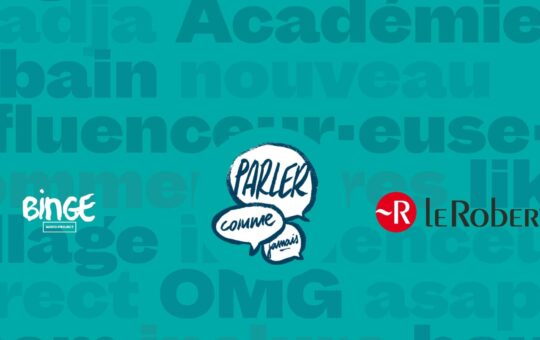 Logo Le Robert Parler comme jamais