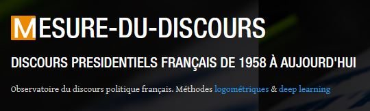 Logo mesure du discours