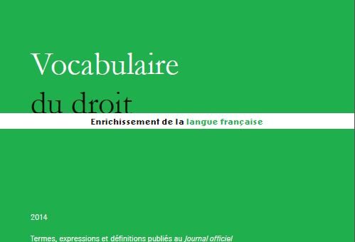 Logo vocabulaire du droit