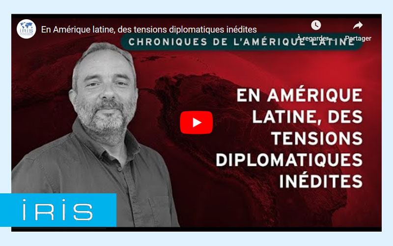 Capture d'écran vidéo youtube : En Amérique latine, des tensions diplomatiques inédites
