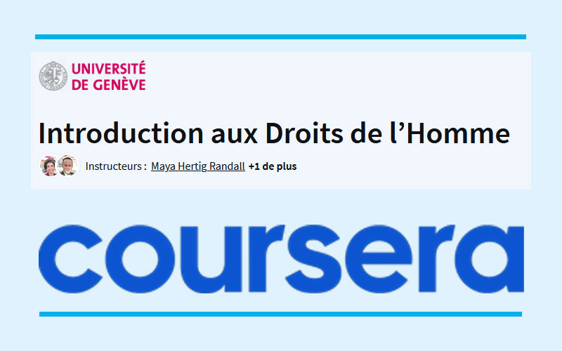 Introduction aux droits de l'homme