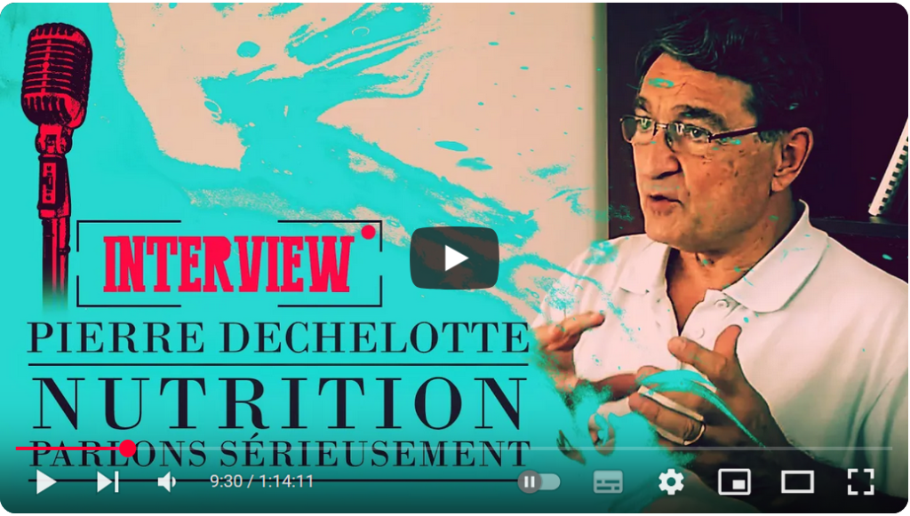 capture d'écran vidéo youtube - nutrition